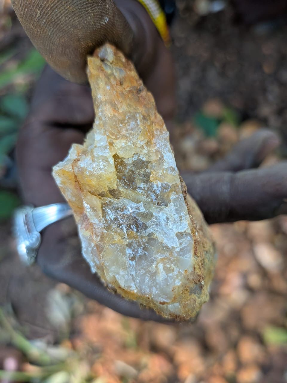 Quartz Sample Close-Up