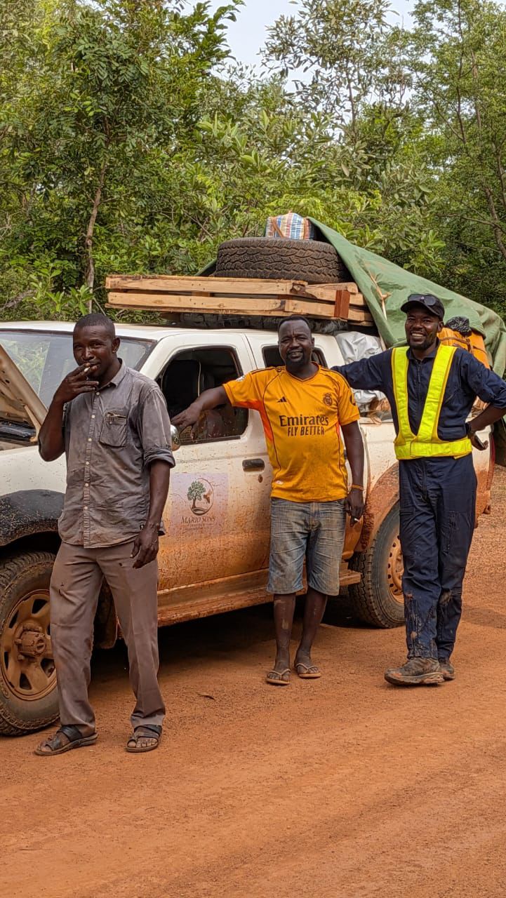 Field Team and Vehicle